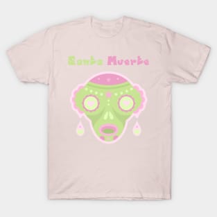 Santa Muerte / green_pink T-Shirt